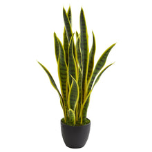 Nearly Natural 26 In Sansevieria Silk Plant Green